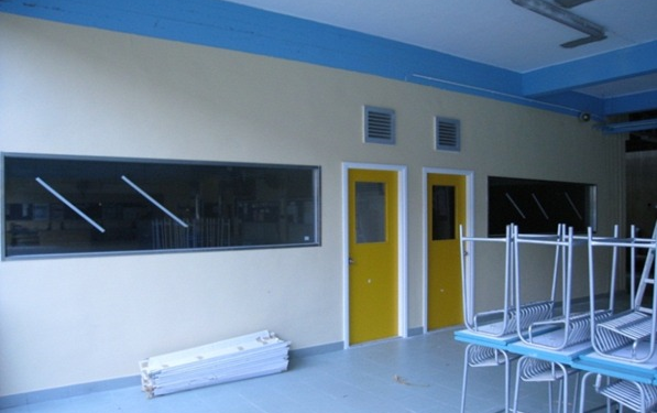 Constructed 2 new classrooms inside the covered playground (Obtained AP Cert.)